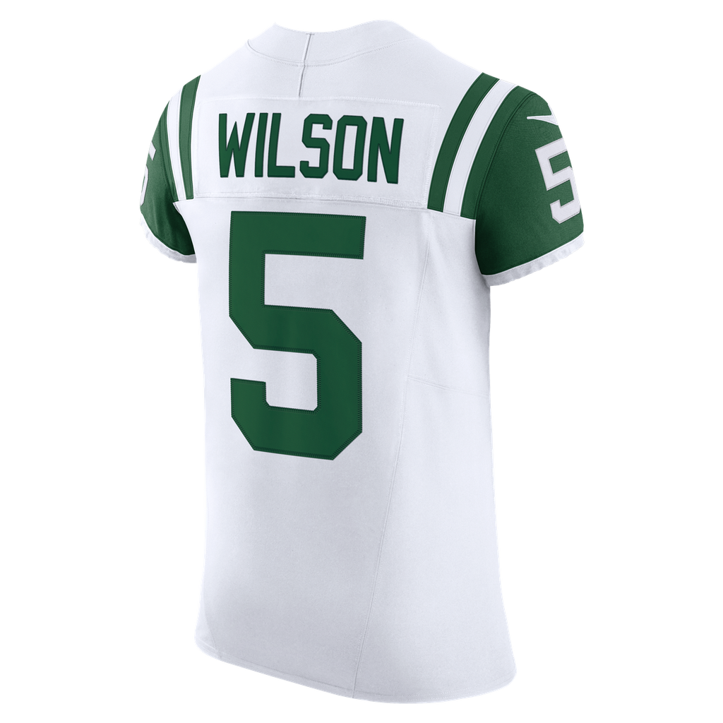 Garrett Wilson New York Jets Classic Alternate Vapor F.U.S.E. Elite Jersey - White