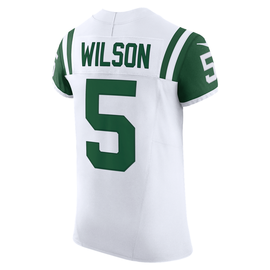 Garrett Wilson New York Jets Classic Alternate Vapor F.U.S.E. Elite Jersey - White