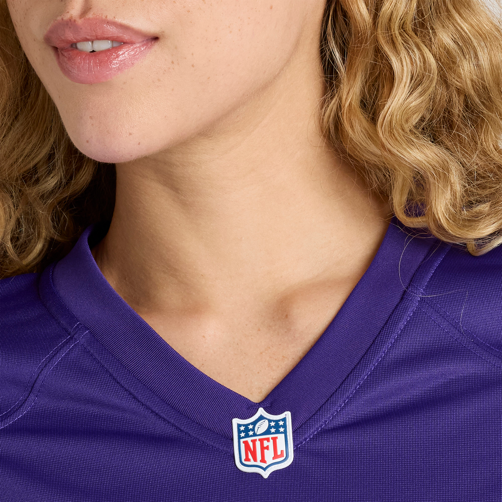 Caleb Banks Minnesota Vikings Women's Team Game Jersey - Purple