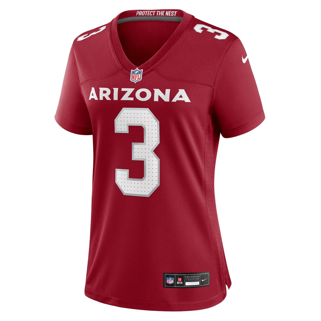 Budda Baker Arizona Cardinals Women's Team Game Jersey - Cardinal