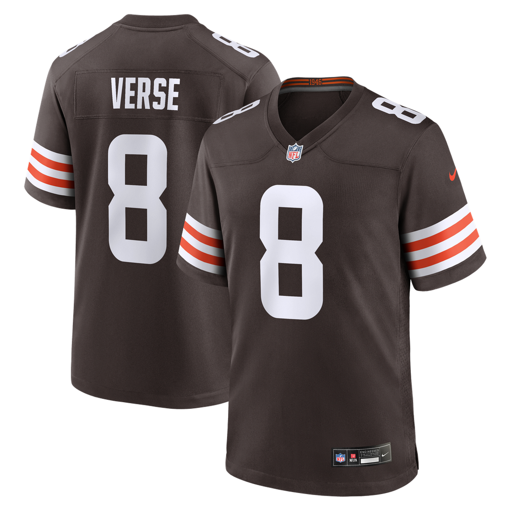Jared Verse Cleveland Browns Team Game Jersey - Brown
