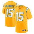 Ladd McConkey Los Angeles Chargers Alternate Charger Power Game Player Jersey - Gold