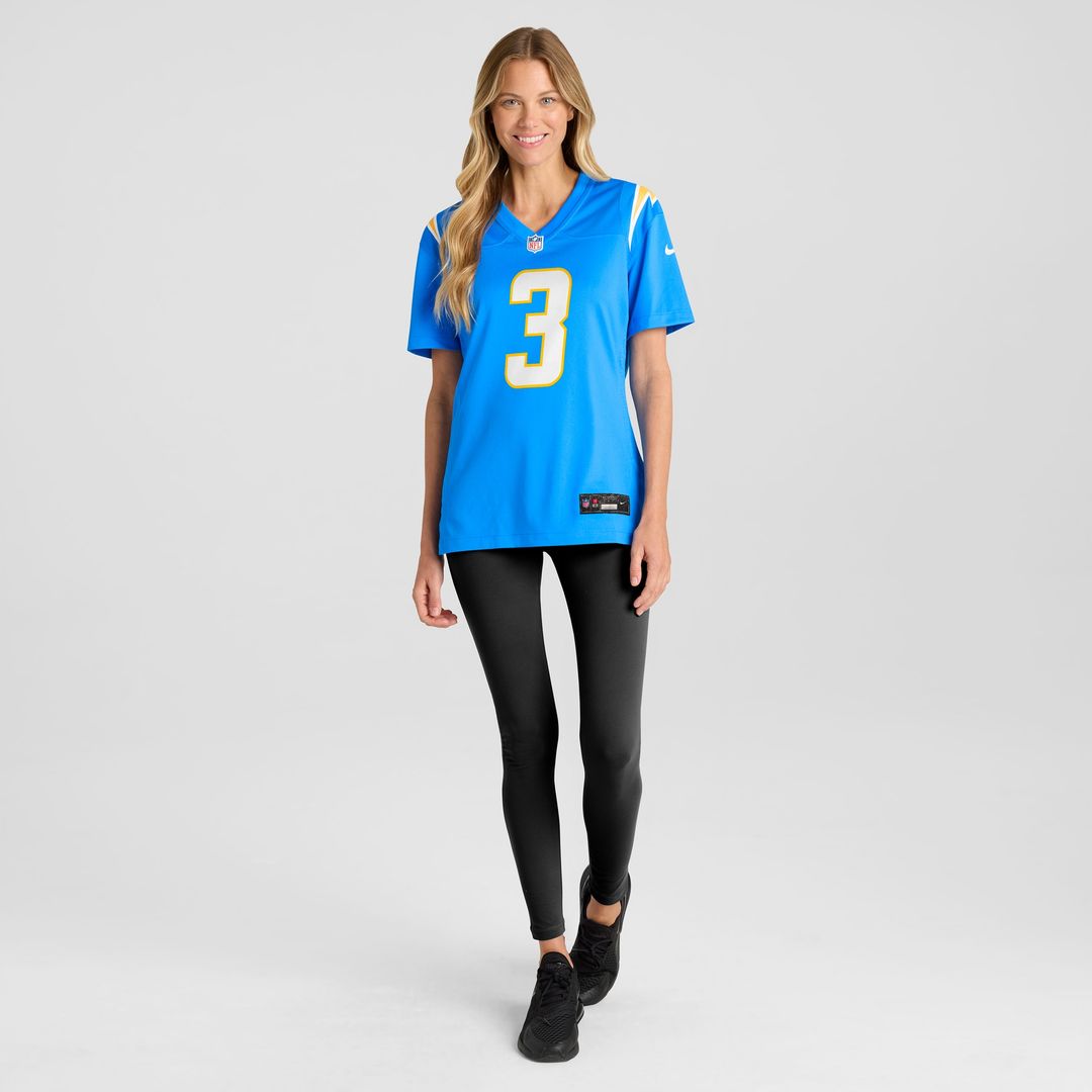 Derwin James Jr. Los Angeles Chargers Women's Alternate Charger Power Game Jersey - Gold