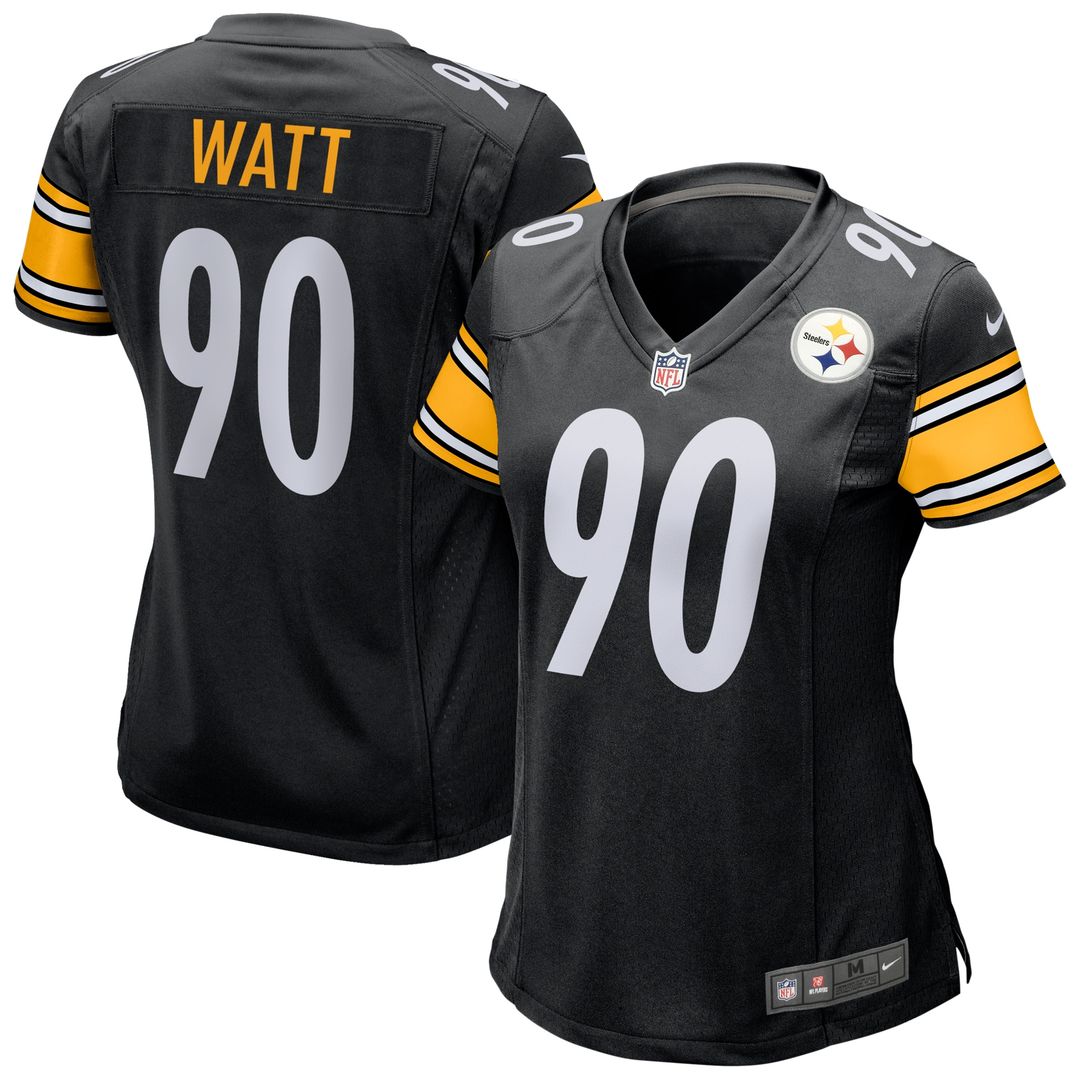 T.J. Watt Pittsburgh Steelers Women's Alternate 1933 Throwback Game Jersey - Gold