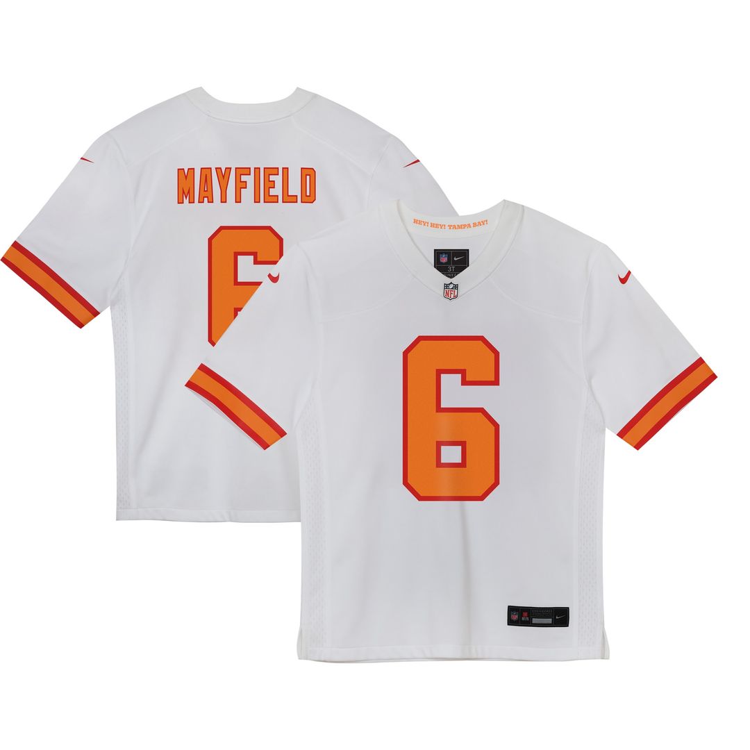 Baker Mayfield Tampa Bay Buccaneers Preschool Alternate Game Jersey - Pewter