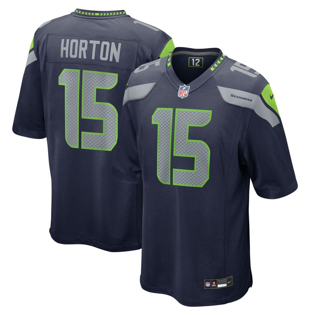 Tory Horton Seattle Seahawks Team Game Jersey - College Navy