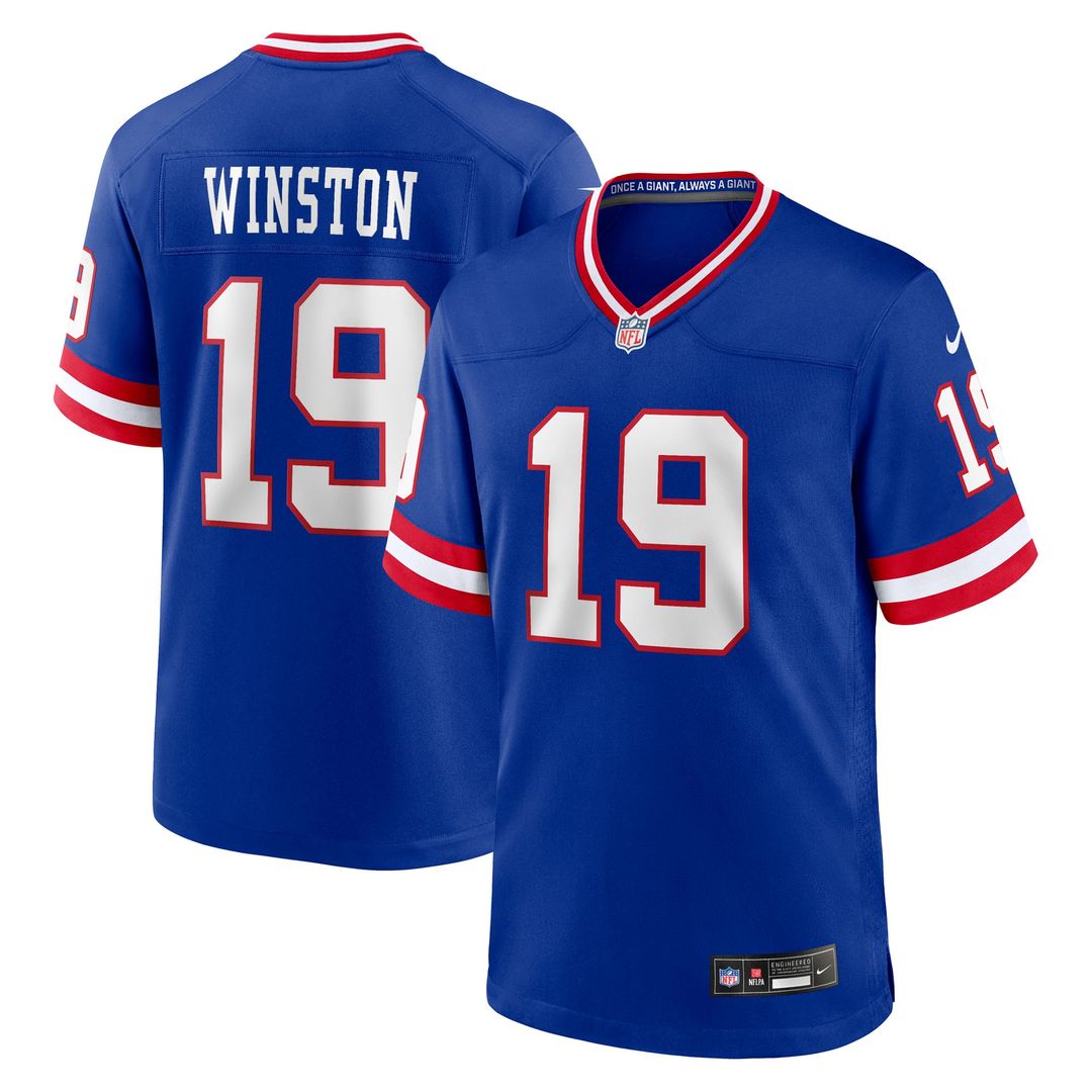 Jameis Winston New York Giants Alternate 2 Game Jersey - Royal