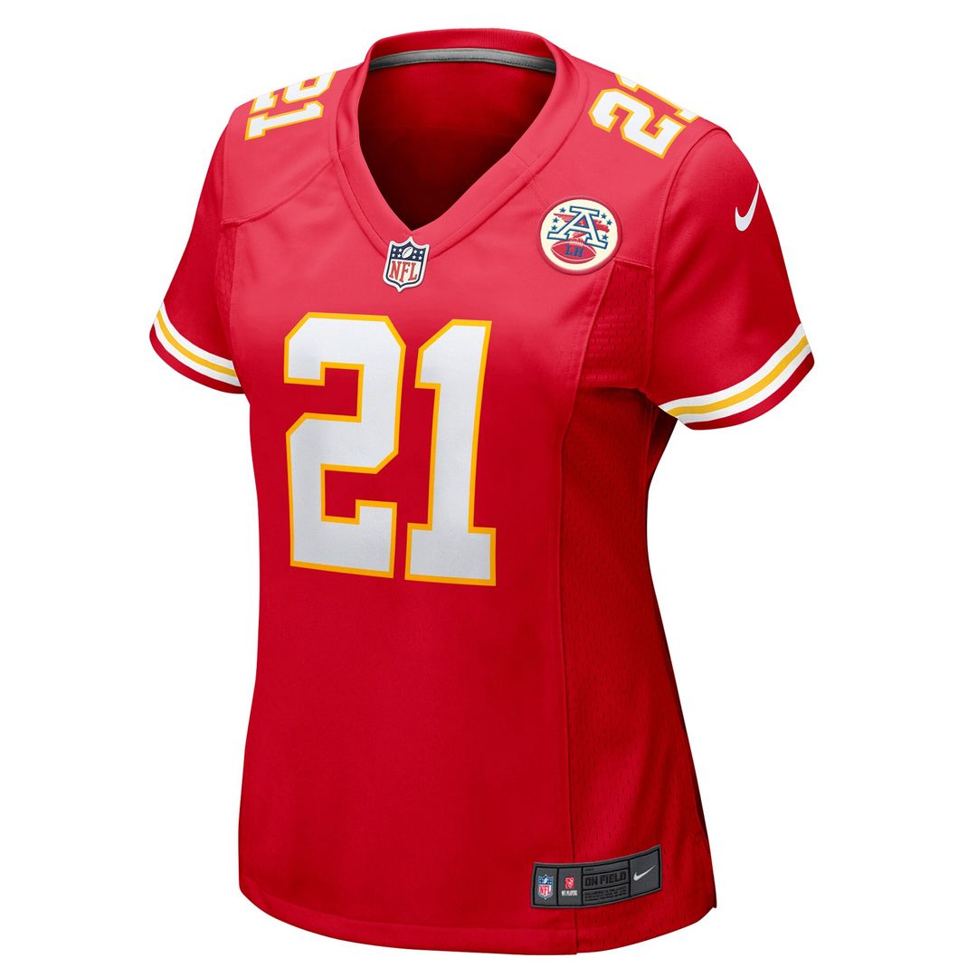 Jaden Hicks Kansas City Chiefs Women's Game Jersey - Red