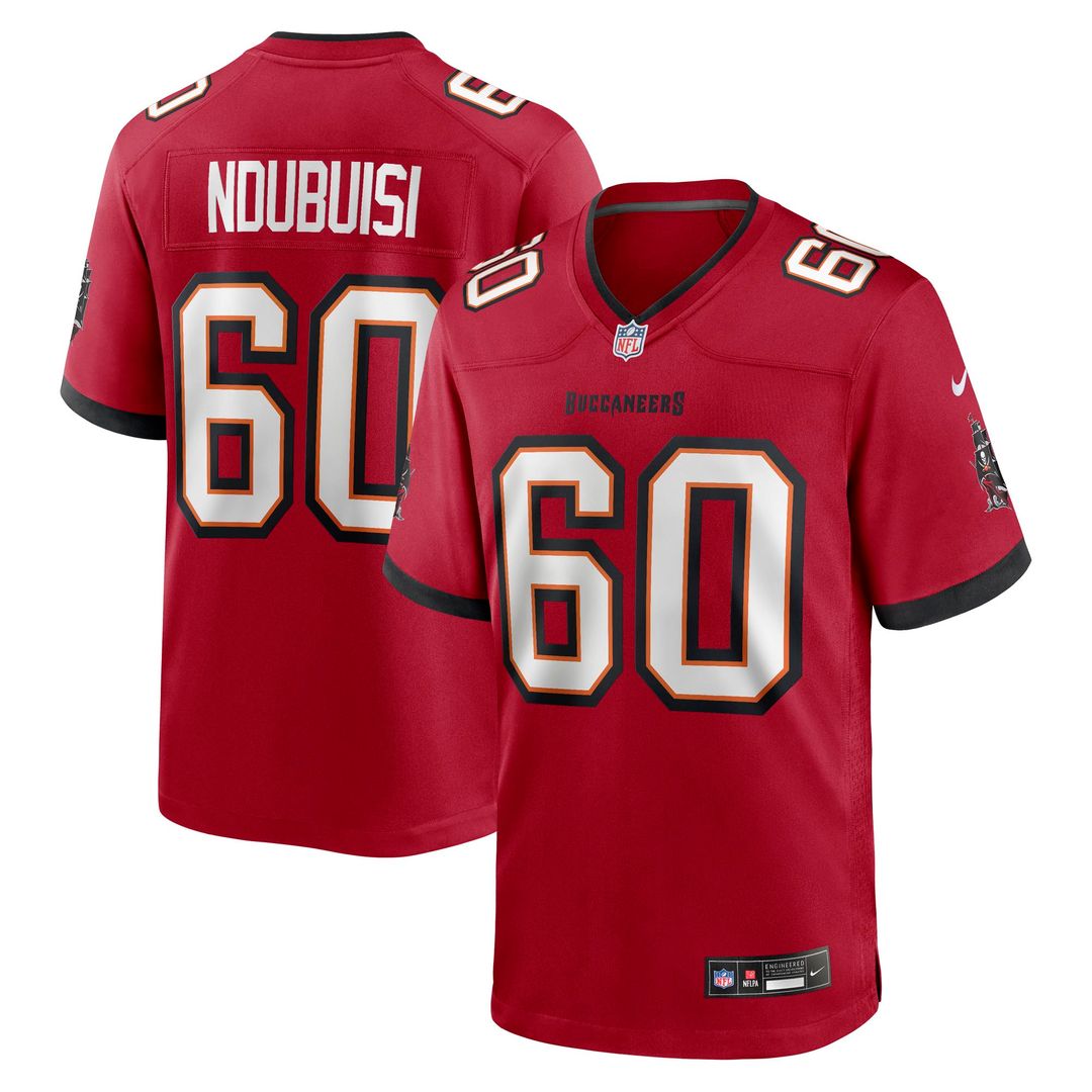 Haggai Ndubuisi Tampa Bay Buccaneers Team Game Jersey - Red