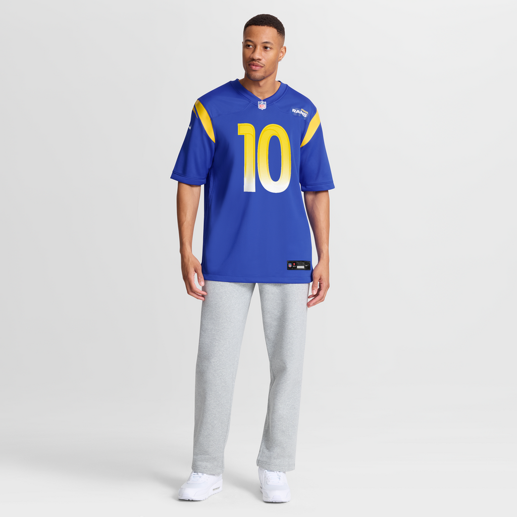 Britain Covey Los Angeles Rams Team Game Jersey - Royal