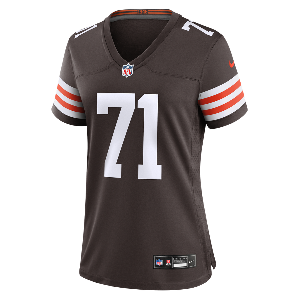 Tytus Howard Cleveland Browns Women's Team Game Jersey - Brown