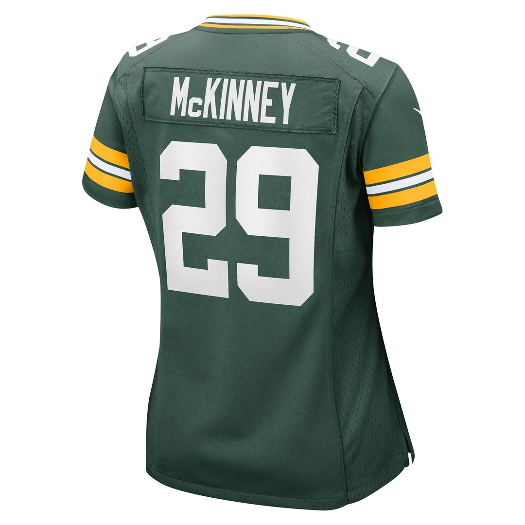 Xavier McKinney Green Bay Packers Women's Team Game Jersey - Green