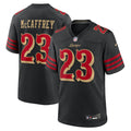 Christian McCaffrey San Francisco 49ers 2025 Rivalries Collection Game Jersey - Black