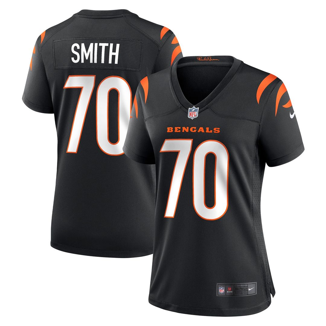 D'Ante Smith Cincinnati Bengals Women's Game Jersey - Black