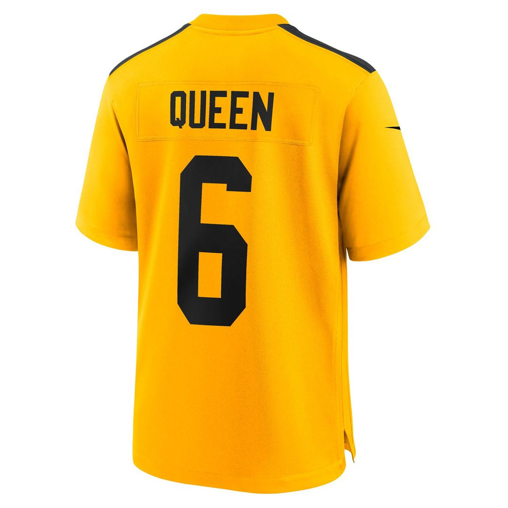Patrick Queen Pittsburgh Steelers Game Player Jersey - Black