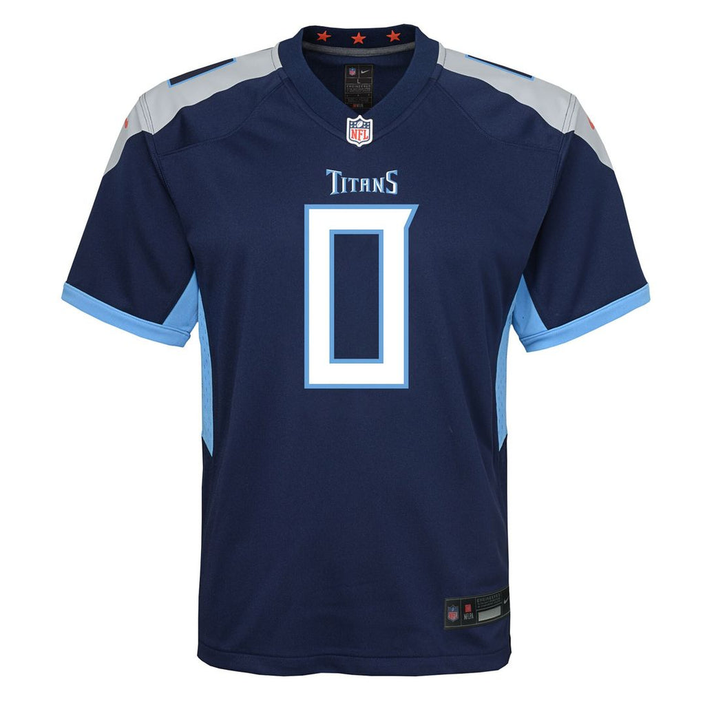 Calvin Ridley Tennessee Titans Youth Game Jersey - Navy