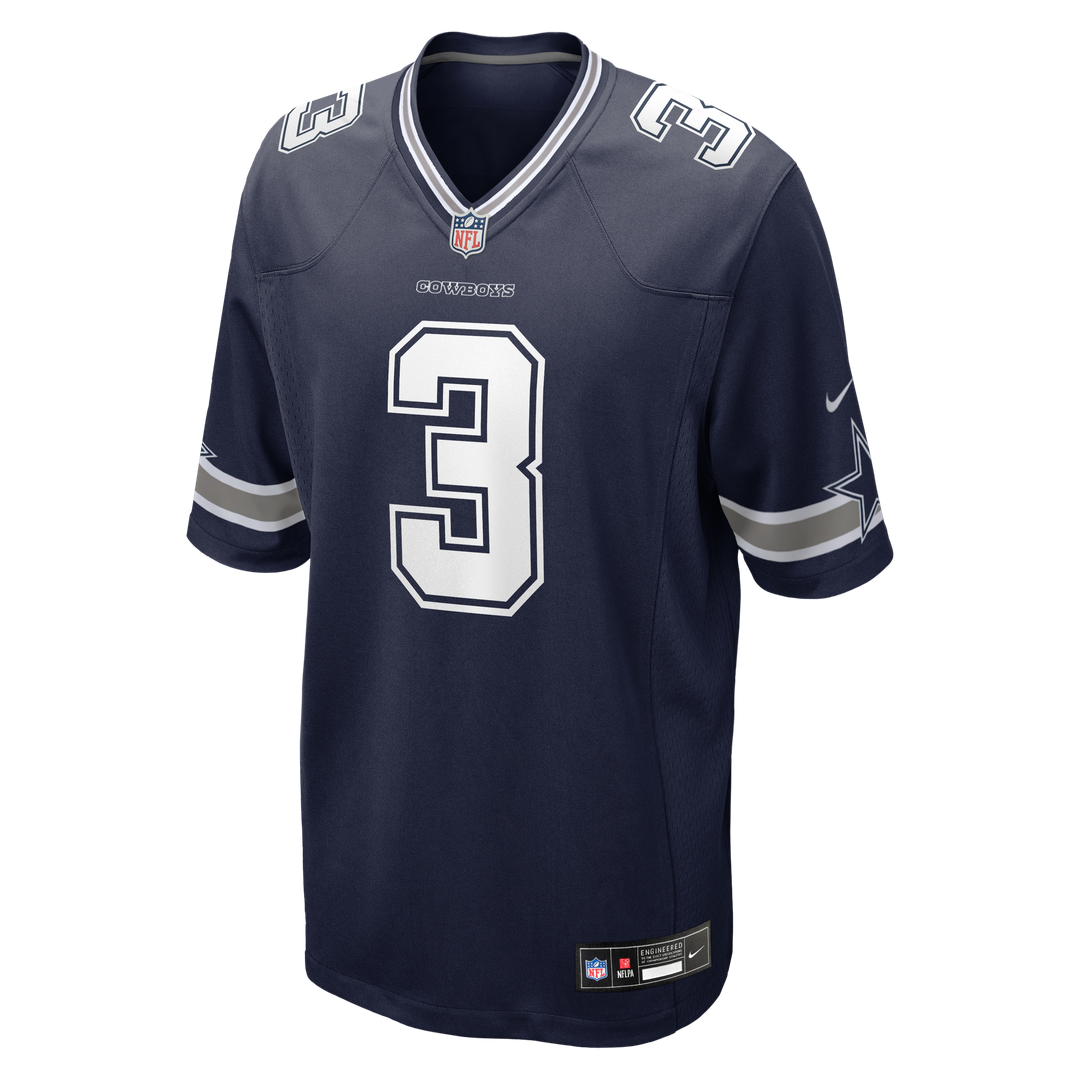 George Pickens Dallas Cowboys Game Jersey - Navy