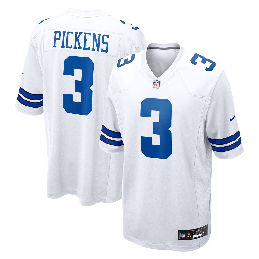 George Pickens Dallas Cowboys Game Jersey - Navy