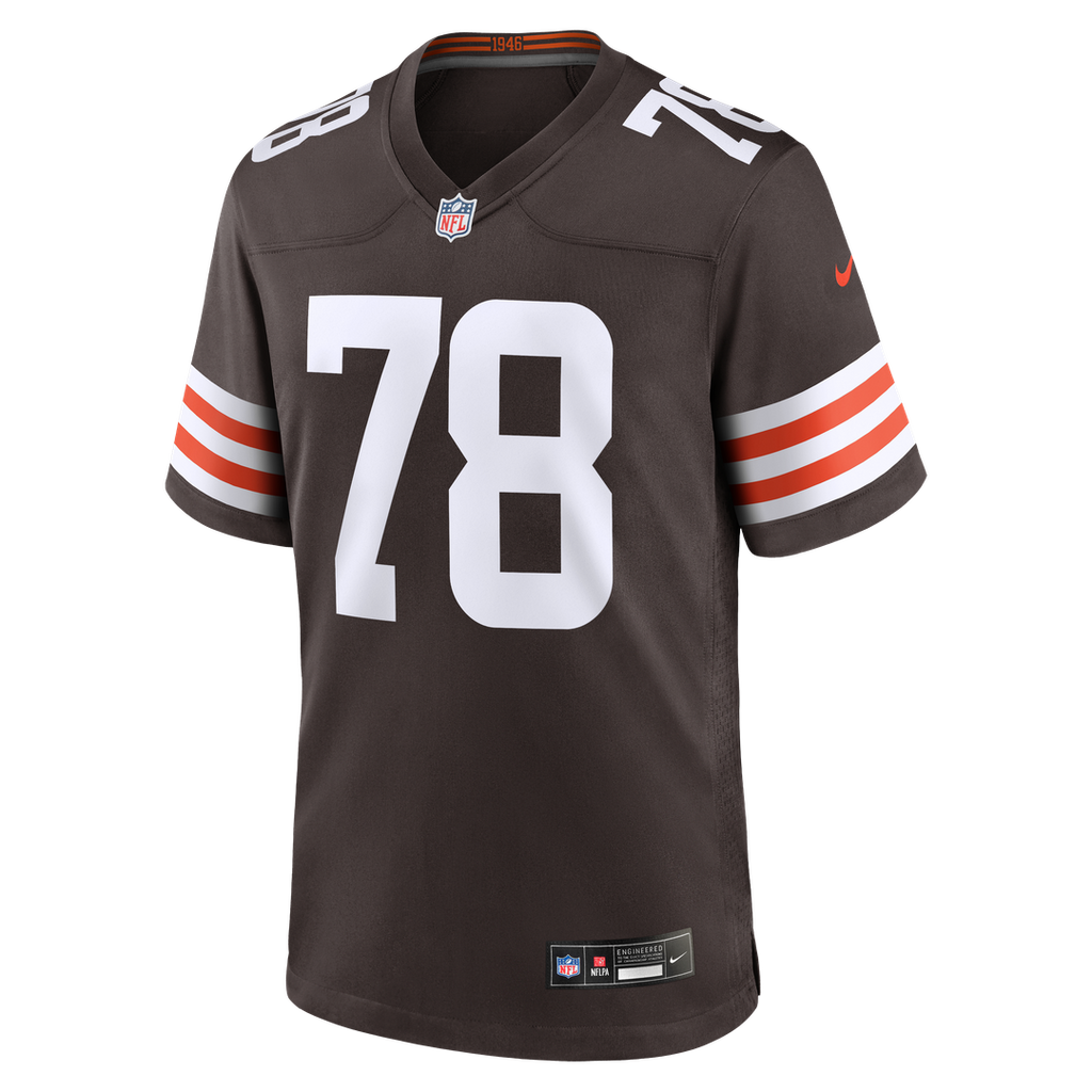 Jack Conklin Cleveland Browns Team Game Jersey - Brown