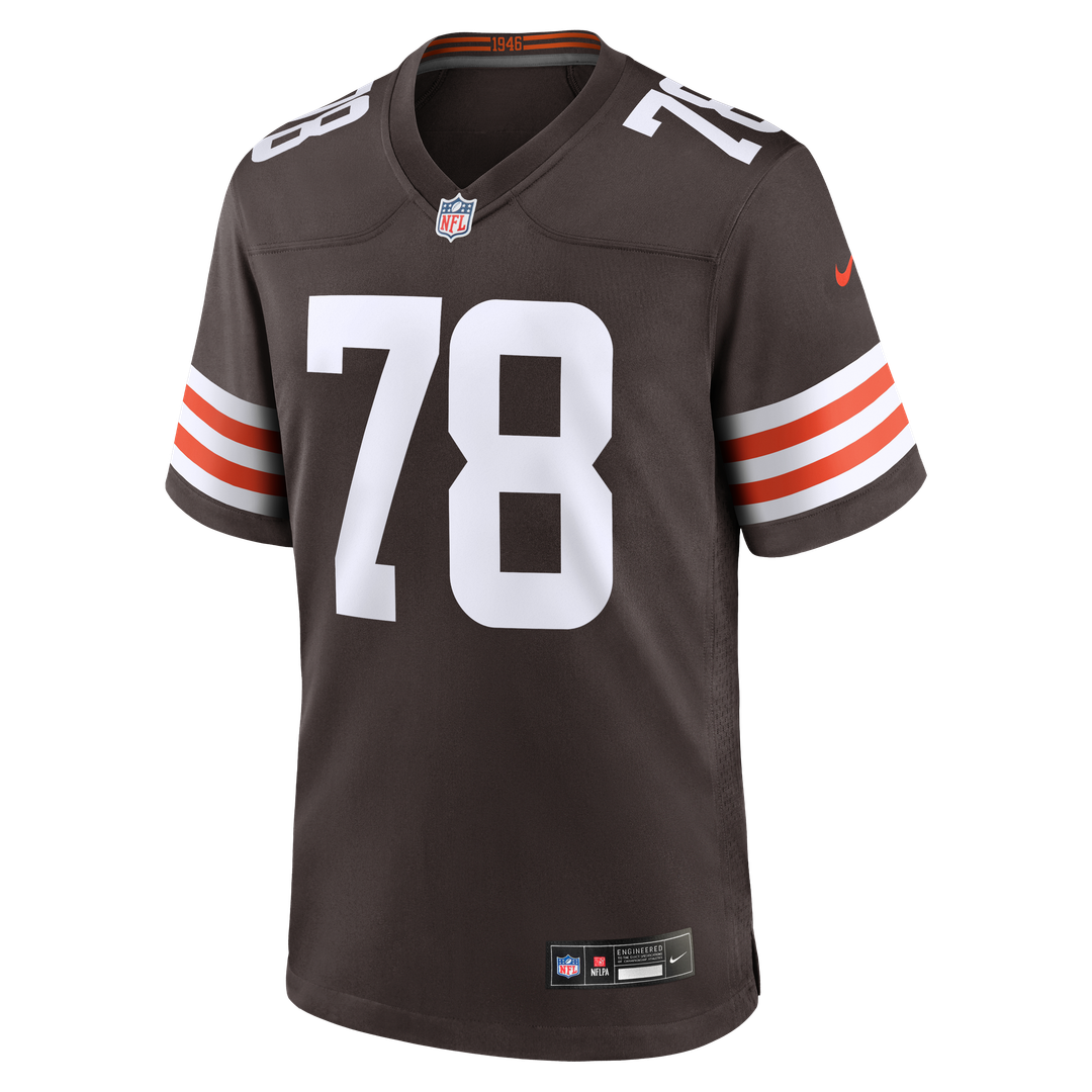Jack Conklin Cleveland Browns Team Game Jersey - Brown