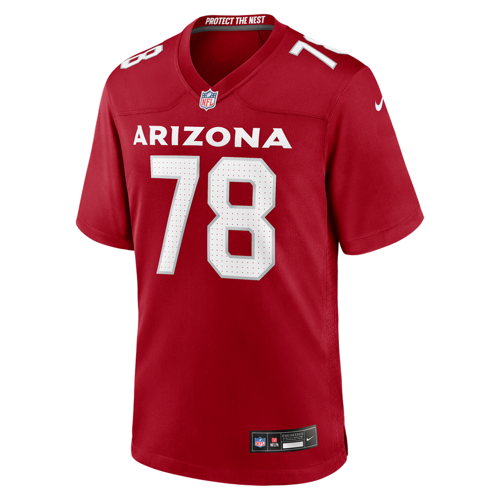 Josh Fryar Arizona Cardinals Team Game Jersey - Cardinal