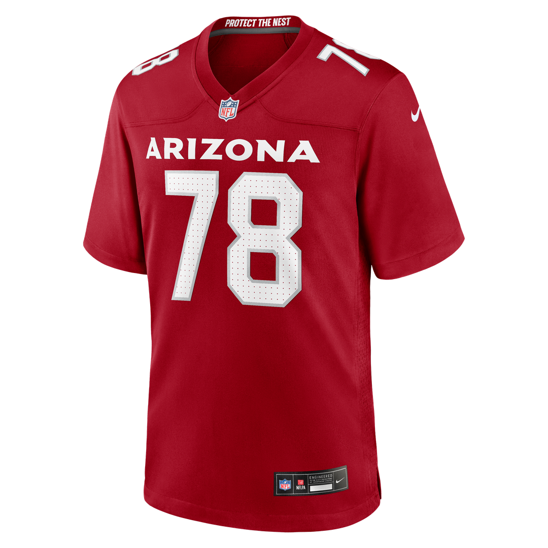 Josh Fryar Arizona Cardinals Team Game Jersey - Cardinal
