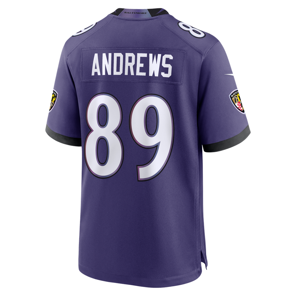 Mark Andrews Baltimore Ravens Team Game Jersey - Purple