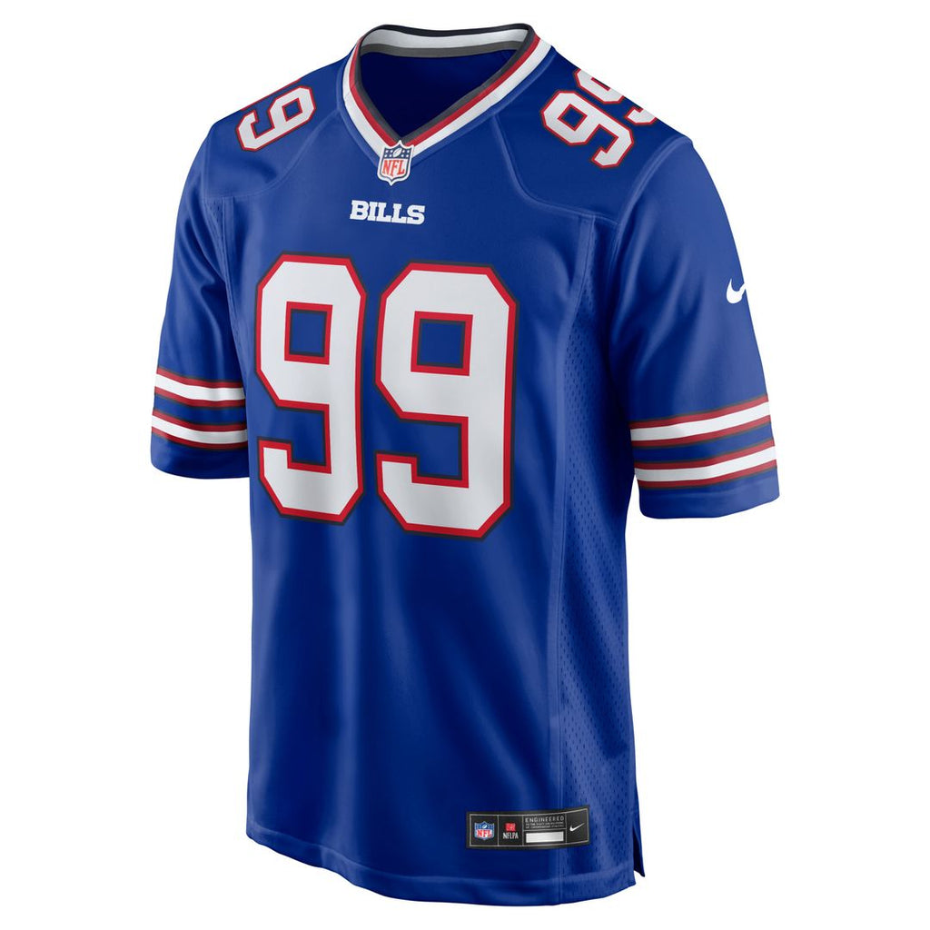 T.J. Parker Buffalo Bills Game Jersey - Royal
