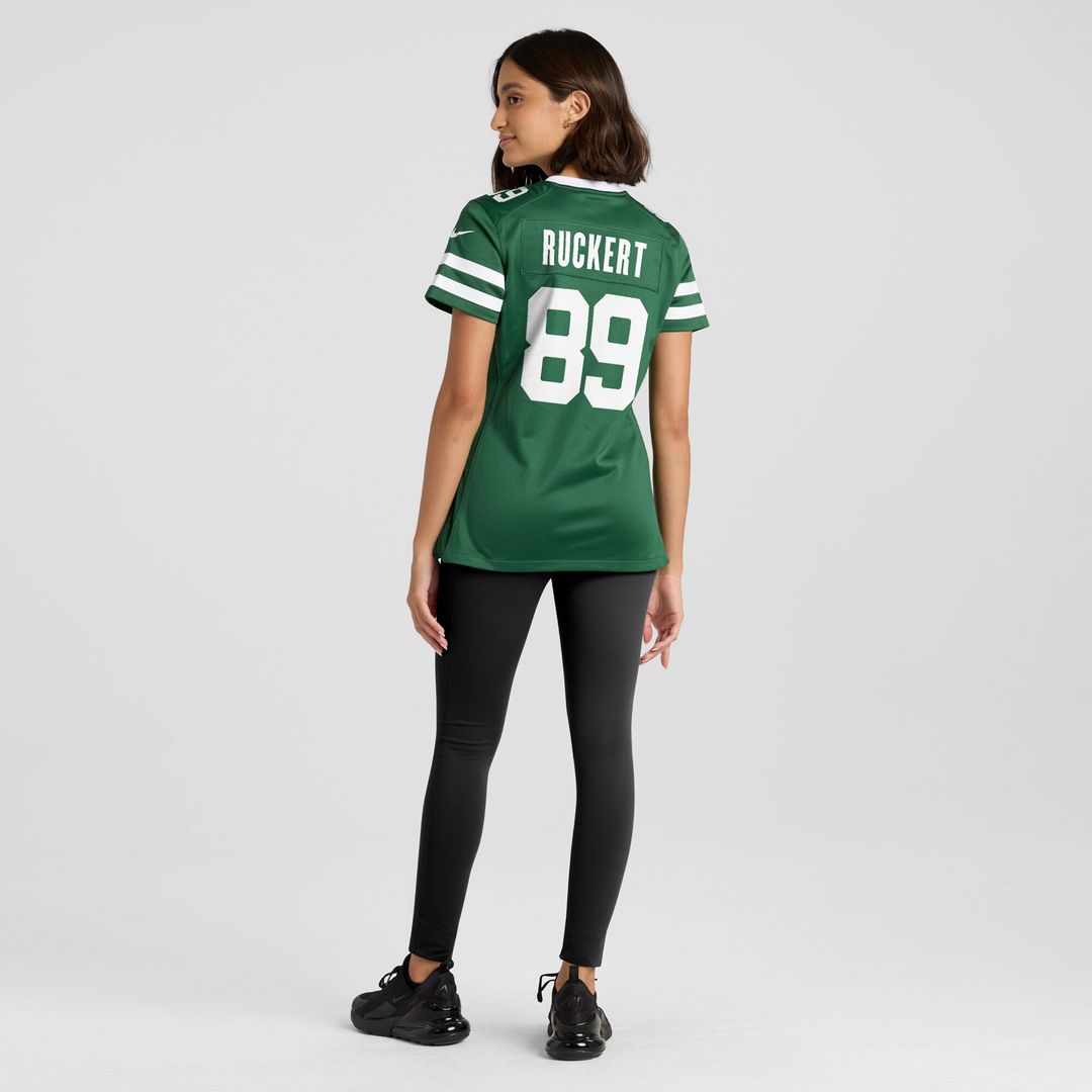 Jeremy Ruckert New York Jets Women's Game Jersey - Legacy Green