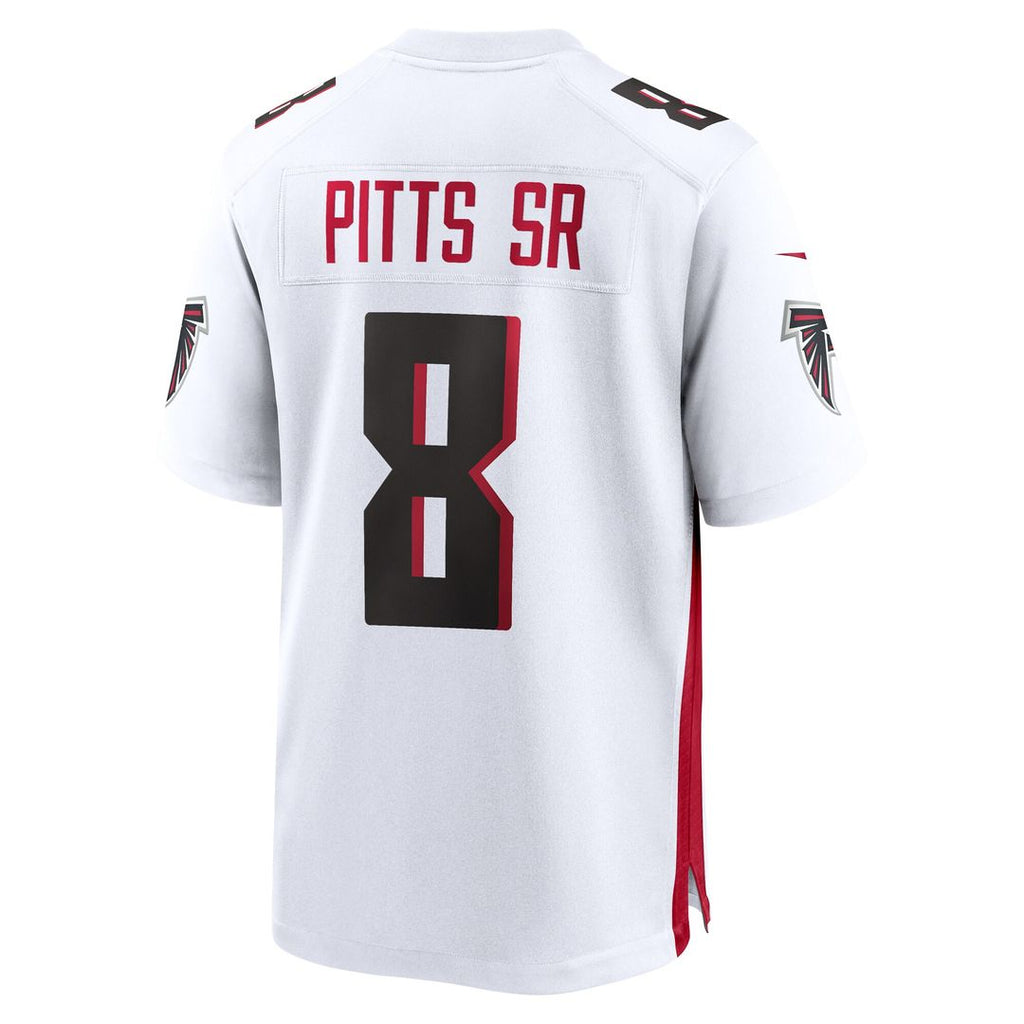 Kyle Pitts Sr. Atlanta Falcons White Game Jersey - White