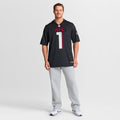 Number 1 Groom Atlanta Falcons Game Jersey - Black