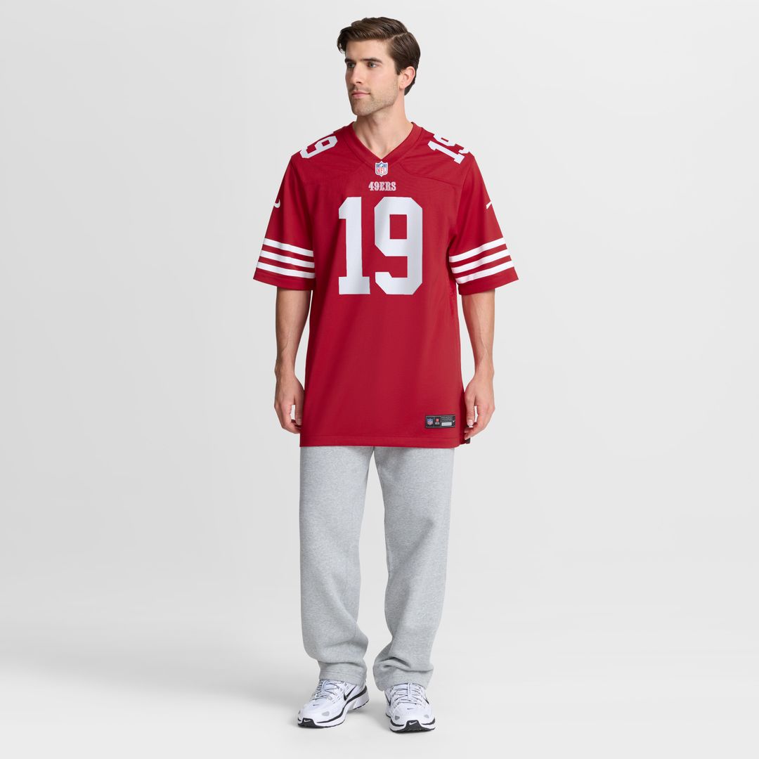 Trent Taylor San Francisco 49ers Team Game Jersey - Scarlet