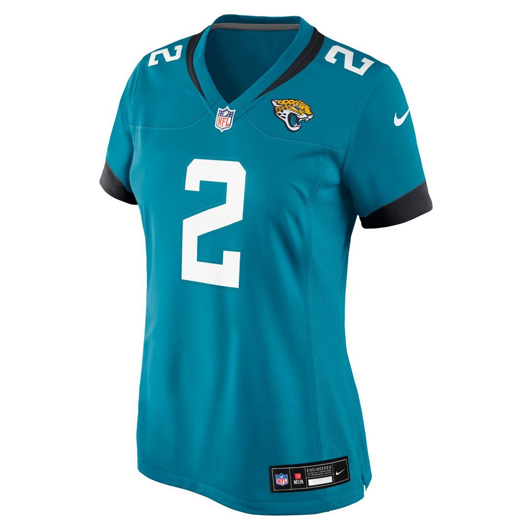 Jourdan Lewis Jacksonville Jaguars Women's Team Game Jersey - Teal