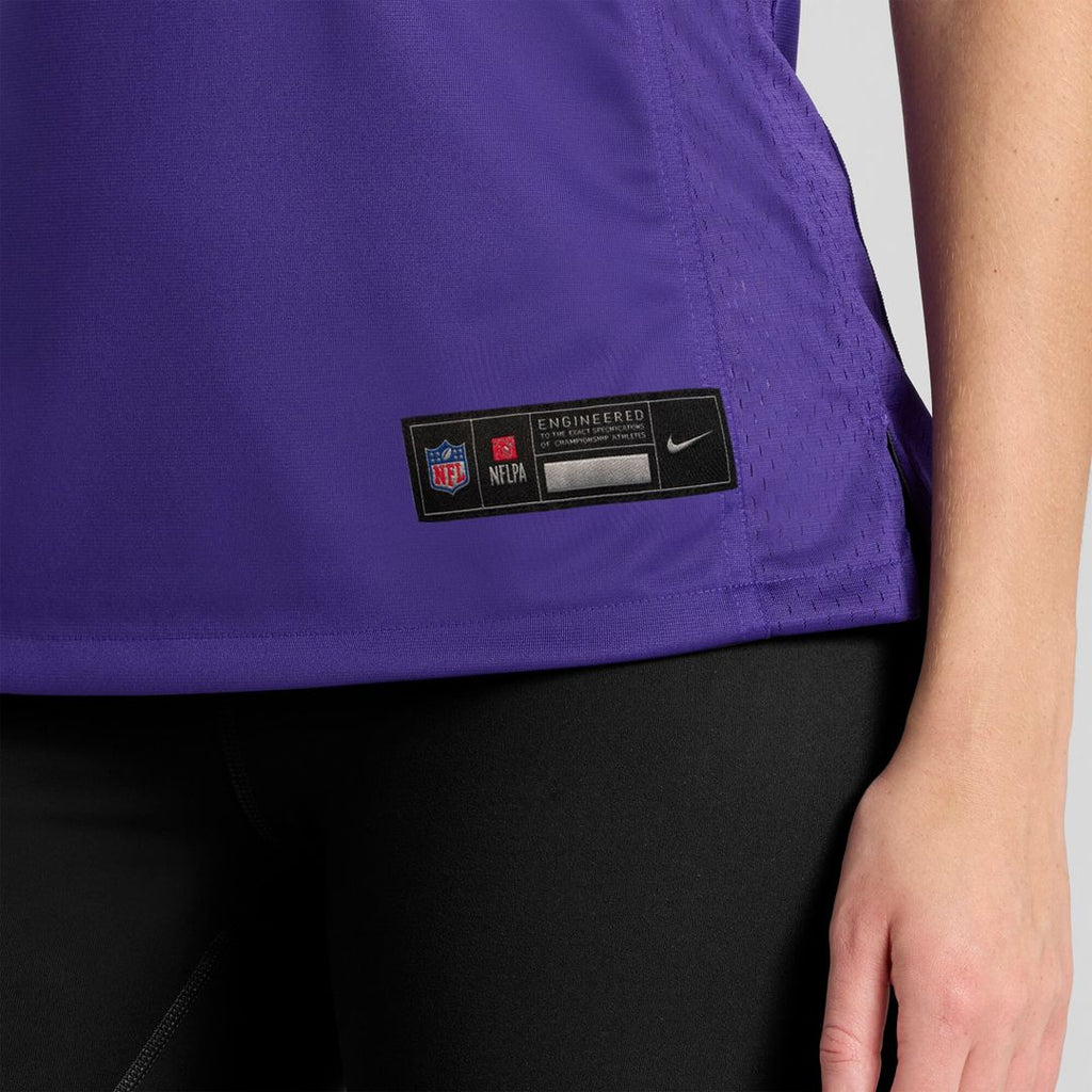 Myles Price Minnesota Vikings Women's Team Game Jersey - Purple