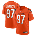 Dexter Lawrence II Cincinnati Bengals Game Jersey - Orange