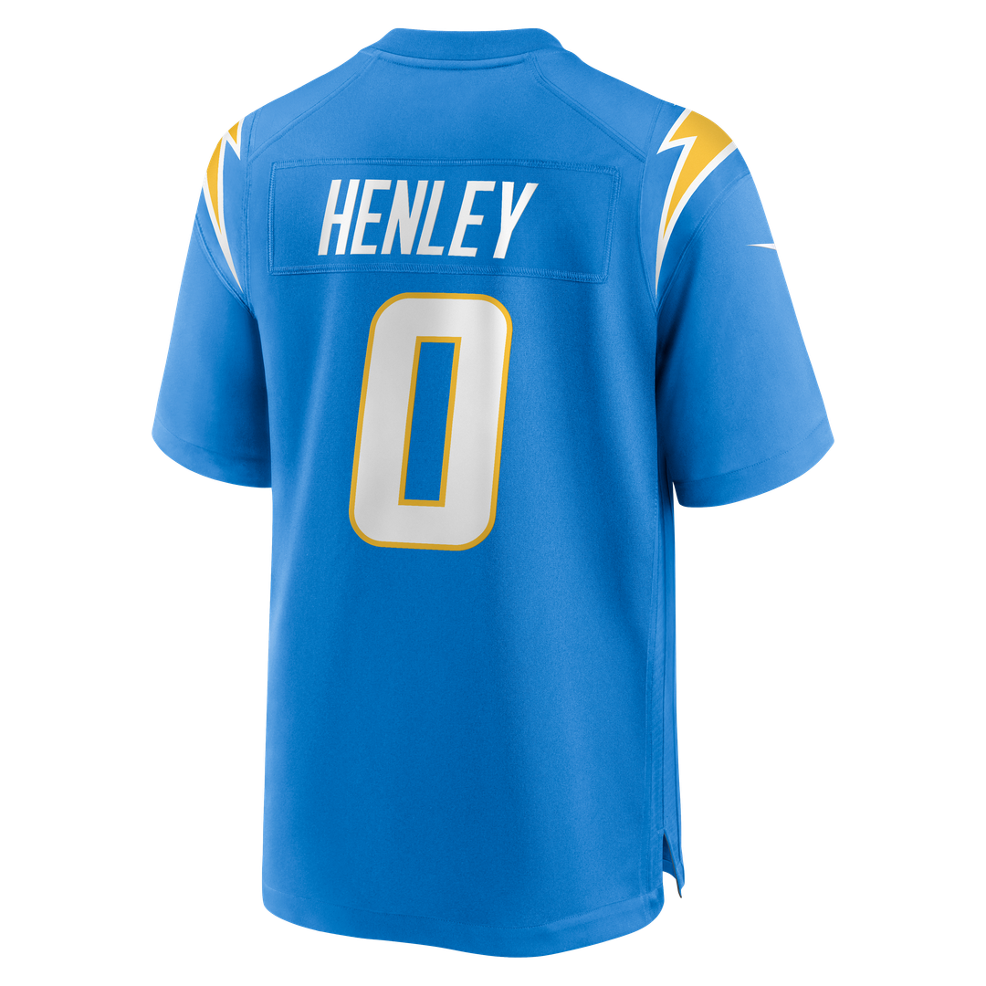 Daiyan Henley Los Angeles Chargers Team Game Jersey - Powder Blue