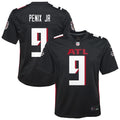 Michael Penix Jr. Atlanta Falcons Youth Team Game Jersey - Black