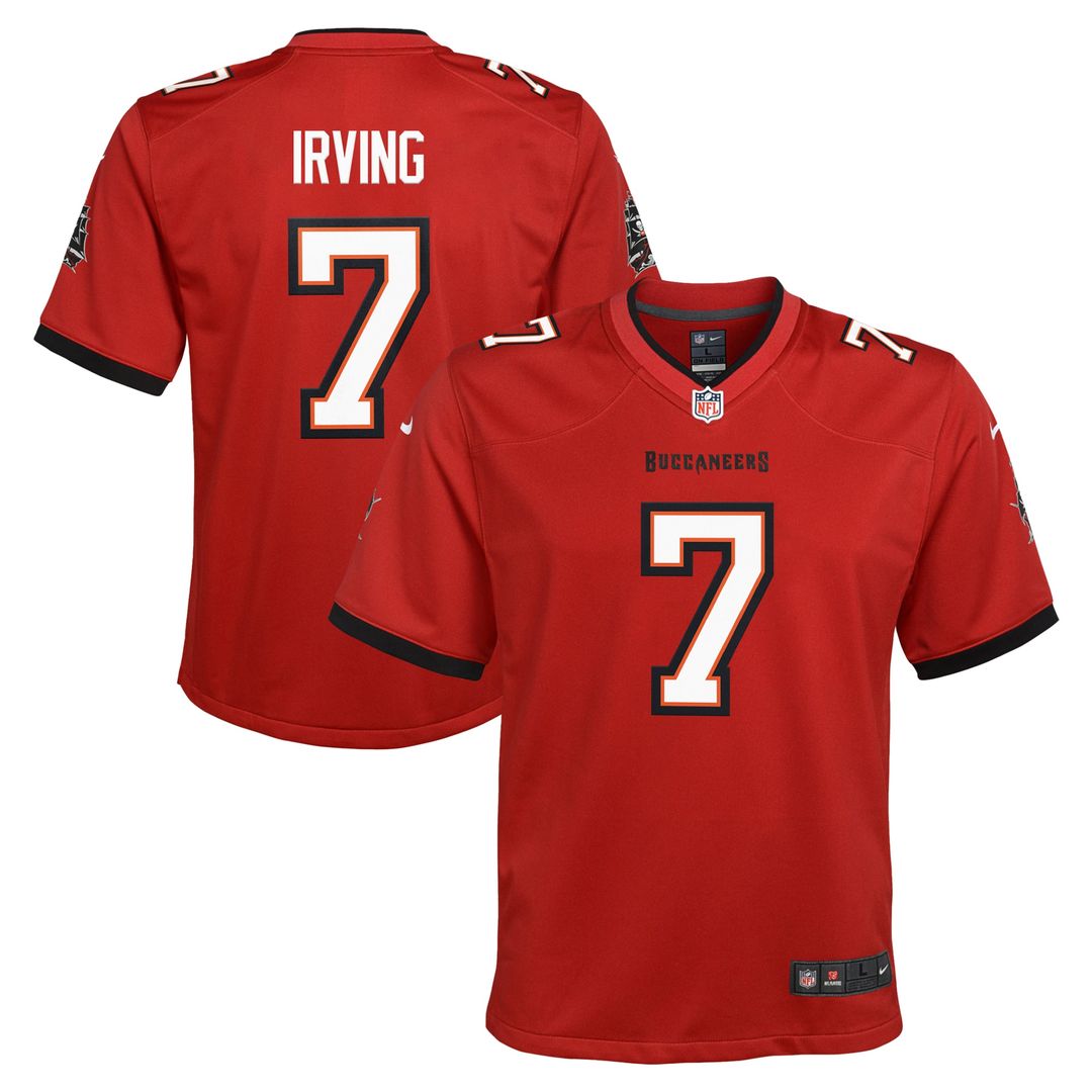 Bucky Irving Tampa Bay Buccaneers Youth Alternate Game Jersey - Orange