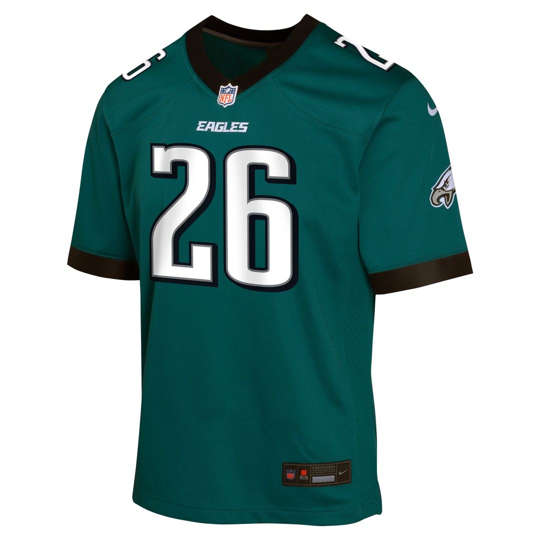 Saquon Barkley Philadelphia Eagles Youth Game Jersey - Green