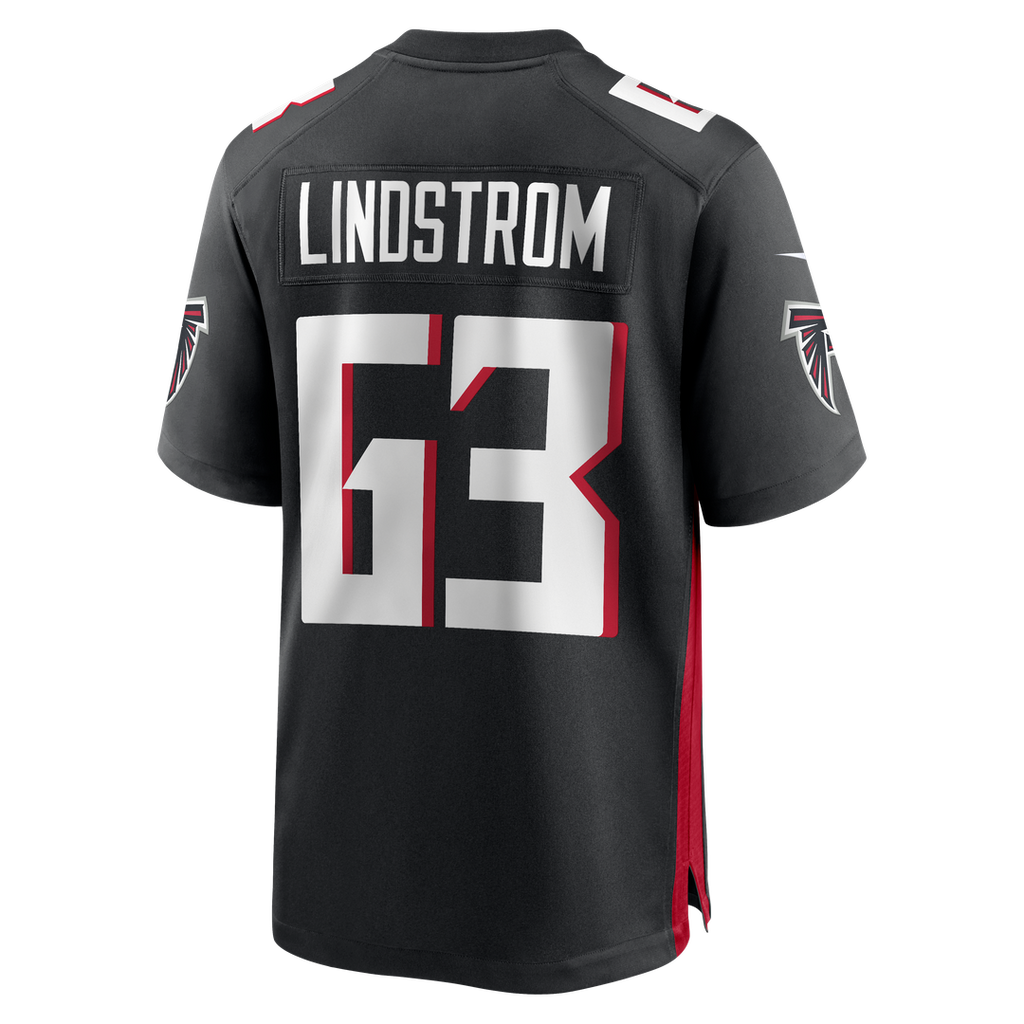 Chris Lindstrom Atlanta Falcons Game Jersey - Black