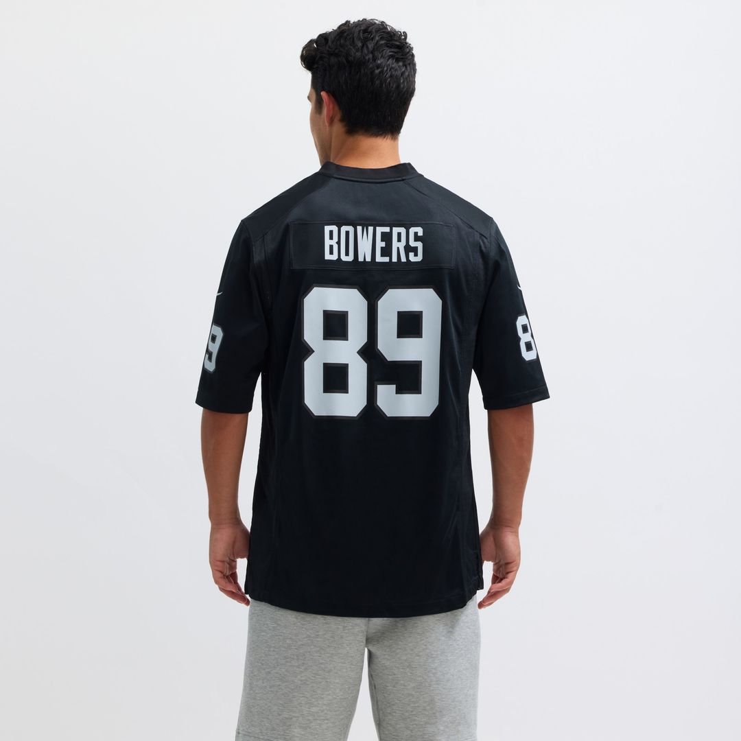 Brock Bowers Las Vegas Raiders Player Game Jersey - Black