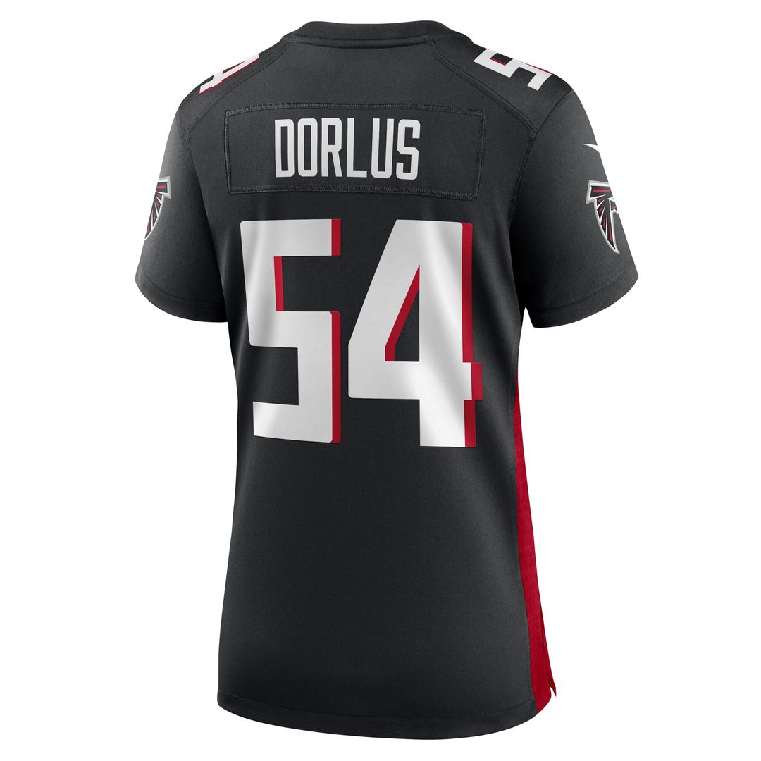Brandon Dorlus Atlanta Falcons Women's Game Jersey - Black