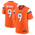 Talanoa Hufanga Denver Broncos Team Game Jersey - Orange