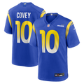 Britain Covey Los Angeles Rams Team Game Jersey - Royal