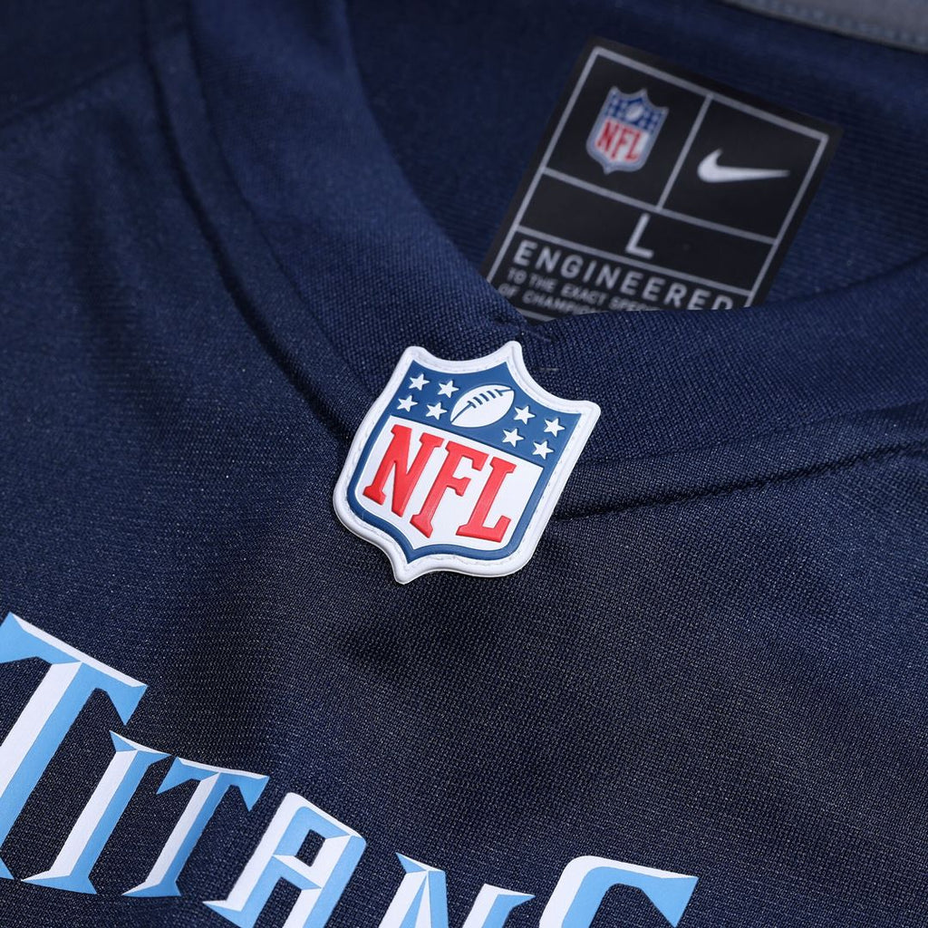 Jeffery Simmons Tennessee Titans Game Jersey - Navy