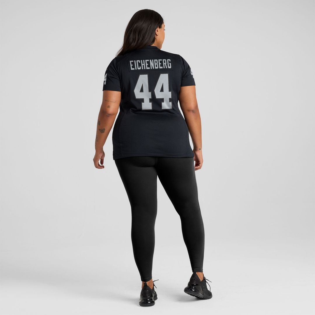 Tommy Eichenberg Las Vegas Raiders Women's Team Game Jersey - Black