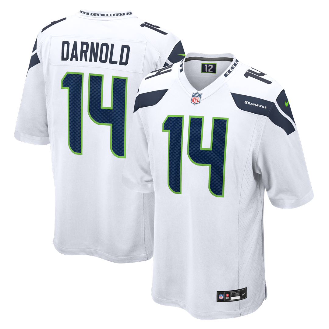 Sam Darnold Seattle Seahawks Game Jersey - White