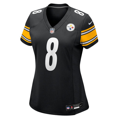 Aaron Rodgers Pittsburgh Steelers Women's Game Jersey - Black