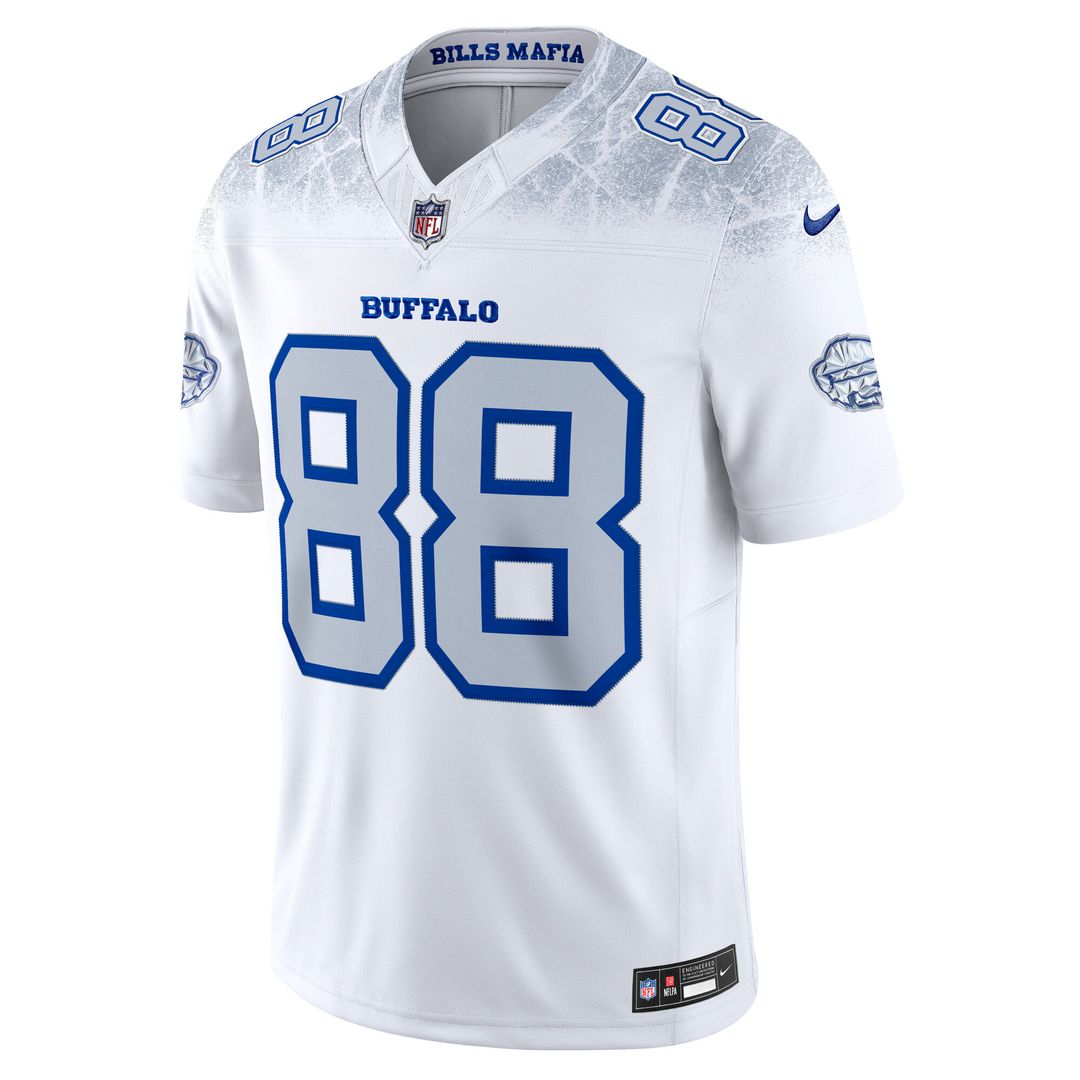 Dawson Knox Buffalo Bills 2025 Rivalries Collection Stitched Limited Jersey - White