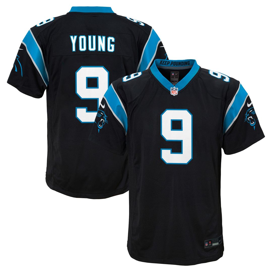 Bryce Young Carolina Panthers Youth Game Jersey - Blue